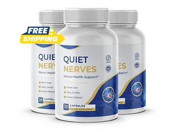 Three bottles of Quiet Nerves